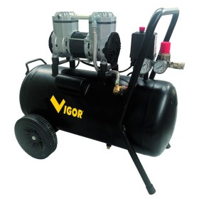 VIGOR COMPRESSORE SILENT 230V VCA-S50 2CIL/DIR 1HP LT. 50 VIGOR COMPRESSORE SILENT 230V VCA-S50 2CIL/DIR 1HP LT. 50