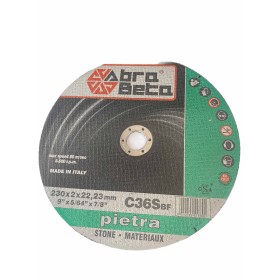Abra beta A36SBF disco per smerigliatrice taglio pietre marmo calecestruzzo mm. 230x2x22,23 Abra beta A36SBF disco per smerigliatrice taglio pietre marmo calecestruzzo mm. 230x2x22,23