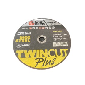 Abra beta A46ubf disco per smerigliatrice da taglio Platinum Line ferro inox mm. 230x2x22,23 Abra beta A46ubf disco per smerigliatrice da taglio Platinum Line ferro inox mm. 230x2x22,23