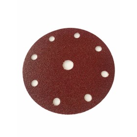 ABRA BETA DISCO ABRASIVO CORINDONE VELCRATO CON 9 FORI MM. 150 GR. 60 ABRA BETA DISCO ABRASIVO CORINDONE VELCRATO CON 9 FORI MM. 150 GR. 60