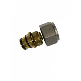 ADATTATORE PER MULTISTRATO 16x2 CROMATO F24x19 GENERAL FITTINGS ADATTATORE PER MULTISTRATO 16x2 CROMATO F24x19 GENERAL FITTINGS