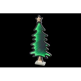 Nataluna Albero di Natale Infinity Light Luminoso con Trasformatore – Altezza 59,7 cm