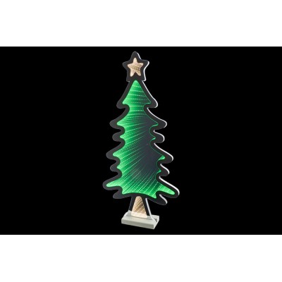 Nataluna Albero di Natale Infinity Light Luminoso con Trasformatore – Altezza 59,7 cm