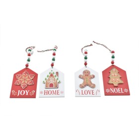 APPENDINO PER ALBERO DI NATALE ZENZERO BIANCO/ROSSO ASSORTITI CM. 8,6x22,5 APPENDINO PER ALBERO DI NATALE ZENZERO BIANCO/ROSSO ASSORTITI CM. 8,6x22,5