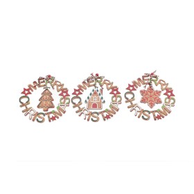 APPENDINO PER ALBERO DI NATALE ZENZERO MERRY ASSORTITI CM 15x15 APPENDINO PER ALBERO DI NATALE ZENZERO MERRY ASSORTITI CM 15x15