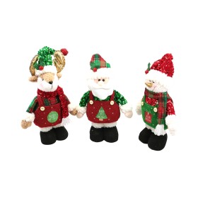 BABBO NATALE DI COLORE ROSSO E VERDE CM. 35,5 BABBO NATALE DI COLORE ROSSO E VERDE CM. 35,5