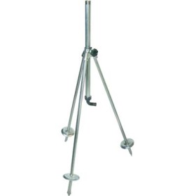 BASE PER IRRIGATORE IN ACCIAIO ZINCATO 3/4M CON PORTAGOMMA CM. 80h. BASE PER IRRIGATORE IN ACCIAIO ZINCATO 3/4M CON PORTAGOMMA CM. 80h.