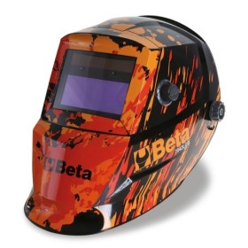 BETA ART. 7042LCD MASCHERA CASCO LCD OSCURAMENTO AUTOMATICO PER SALDATURA AD ELETTRODO BETA ART. 7042LCD MASCHERA CASCO LCD OSCURAMENTO AUTOMATICO PER SALDATURA AD ELETTRODO