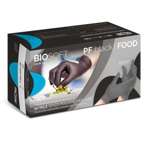BIOSOFT GUANTI USA E GETTA NITRILE NERO PZ. 100 XL BIOSOFT GUANTI USA E GETTA NITRILE NERO PZ. 100 XL