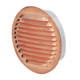 BOCCHETTA AERAZIONE IN RAME TONDA BOCCAGLIO PLASTICA MM. 120 BOCCHETTA AERAZIONE IN RAME TONDA BOCCAGLIO PLASTICA MM. 120