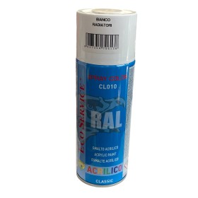 BOMBOLETTA SPRAY ACRILICO BIANCO RADIATORI CL 010 ML. 400 BOMBOLETTA SPRAY ACRILICO BIANCO RADIATORI CL 010 ML. 400