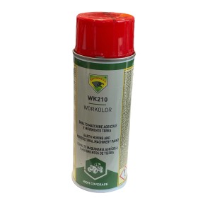 BOMBOLETTA SPRAY WK210 SMALTO ROSSO MASSEY - FERGUSON ML. 400 BOMBOLETTA SPRAY WK210 SMALTO ROSSO MASSEY - FERGUSON ML. 400