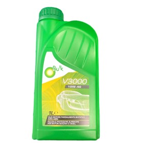 BULK V 3000 OLIO PER MOTORE DIESEL E BENZINA 10W40 LT. 1 BULK V 3000 OLIO PER MOTORE DIESEL E BENZINA 10W40 LT. 1