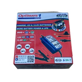 CARICABATTERIA PER MOTO OPTIMATE 1 DUO 12V E 12.8V CARICABATTERIA PER MOTO OPTIMATE 1 DUO 12V E 12.8V