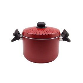 CASA CON TE PENTOLA PASTITALIA CON COPERCHIO FORATO CM. 20 CASA CON TE PENTOLA PASTITALIA CON COPERCHIO FORATO CM. 20