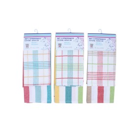 CASA CON TE SET 2 STROFINACCI DI COTONE CM. 40x60 ASSORTITI CASA CON TE SET 2 STROFINACCI DI COTONE CM. 40x60 ASSORTITI