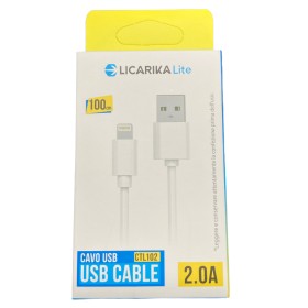 CAVO USB DATE CABLE PER TELEFONO I PHONE 2.0A MT. 1 CAVO USB DATE CABLE PER TELEFONO I PHONE 2.0A MT. 1
