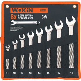 CHIAVI COMBINATE SERIE 150808 WOKIN MM 8/19 PZ. 8 CHIAVI COMBINATE SERIE 150808 WOKIN MM 8/19 PZ. 8