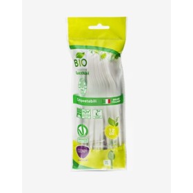 CLENDY BIO CUCCHIAI COMPOSTABILI PZ. 12 CLENDY BIO CUCCHIAI COMPOSTABILI PZ. 12