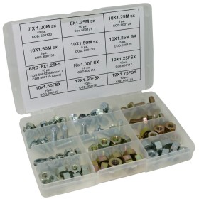 Confezione bulloneria assortita perdecespugliatore PZ. 110 Confezione bulloneria assortita perdecespugliatore PZ. 110