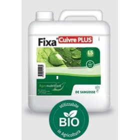 DE SANGOSSE FIXA CUIVRE CONCIME BIOLOGICO A BASE DI RAME DA IDROSSIDO E SOLFATO lt. 1 DE SANGOSSE FIXA CUIVRE CONCIME BIOLOGICO A BASE DI RAME DA IDROSSIDO E SOLFATO lt. 1