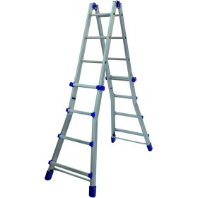 FACAL SCALA IN ALLUMINIO BRIKO-BLU DL/81 BB/2 NORMALE 4+4 GR 4,00 MT FACAL SCALA IN ALLUMINIO BRIKO-BLU DL/81 BB/2 NORMALE 4+4 GR 4,00 MT