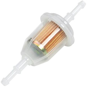 Filtro combustibile con attacchi per tubo 1/4 - 5/16 Filtro combustibile con attacchi per tubo 1/4 - 5/16