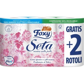 FOXY CARTA IGIENICA SETA 4+2 ROTOLI FOXY CARTA IGIENICA SETA 4+2 ROTOLI