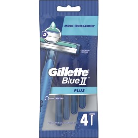 GILLETTE BLUE II RASOIO PLUS PER LA RASATURA BARBA PZ. 4 GILLETTE BLUE II RASOIO PLUS PER LA RASATURA BARBA PZ. 4