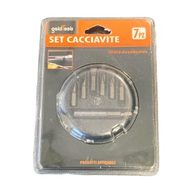 GOLD TOOLS SET INSERTI PER AVVITATORI A PZ. 7 GOLD TOOLS SET INSERTI PER AVVITATORI A PZ. 7