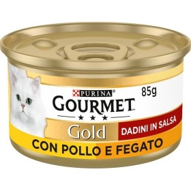 GOURMET GOLD GATTO A DADINI FEGATO/POLLO GR. 85 GOURMET GOLD GATTO A DADINI FEGATO/POLLO GR. 85