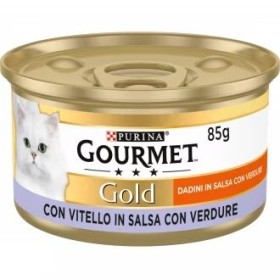 GOURMET GOLD GATTO DADINI GUSTO VITELLO GR. 85 GOURMET GOLD GATTO DADINI GUSTO VITELLO GR. 85