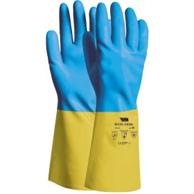 GUANTO RIUTILIZZABILE IN LATTICE FLOCCATO VAM BICOL CHEM tg. S - XL GUANTO RIUTILIZZABILE IN LATTICE FLOCCATO VAM BICOL CHEM tg. S - XL