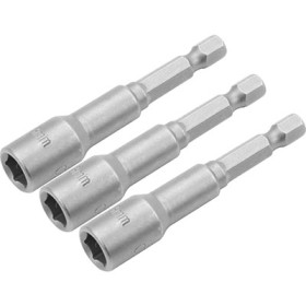 INSERTO A BUSSOLA ESAGONALE PER AVVITATORE MM. 10x65 PZ. 3 INSERTO A BUSSOLA ESAGONALE PER AVVITATORE MM. 10x65 PZ. 3