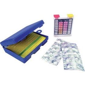 KIT TEST PER PISCINE E SPA CON REAGENTI A PASTIGLIE CLORO E PH KIT TEST PER PISCINE E SPA CON REAGENTI A PASTIGLIE CLORO E PH