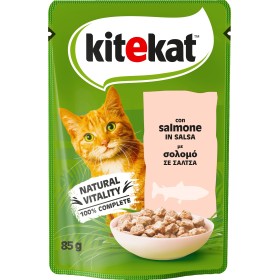 KITEKAT MANGIME PER GATTO SALMONE IN SALSA GR. 85 KITEKAT MANGIME PER GATTO SALMONE IN SALSA GR. 85