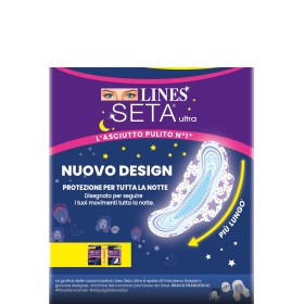 LINES SETA ULTRA NOTTE DOPPIO PACCO pz. 16 LINES SETA ULTRA NOTTE DOPPIO PACCO pz. 16