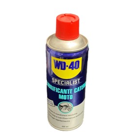 LUBRIFICANTE WD-40 SPRAY PER CATENA MOTO ML. 400 LUBRIFICANTE WD-40 SPRAY PER CATENA MOTO ML. 400