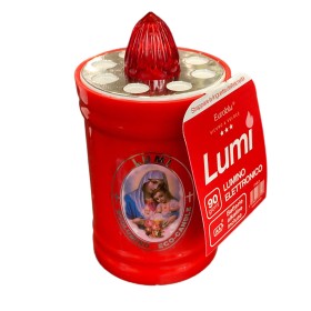 LUMINO VOTIVO ELETTRICO A BATTERIA A LED DURATA 90 GIORNI LUMINO VOTIVO ELETTRICO A BATTERIA A LED DURATA 90 GIORNI