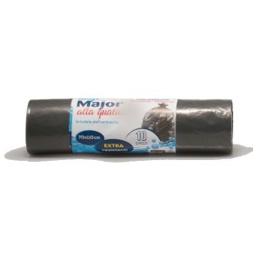 MAJOR SACCO PATTUMIERA NERO CM. 70x110 PZ. 10 MAJOR SACCO PATTUMIERA NERO CM. 70x110 PZ. 10