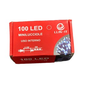 MINILUCCIOLE LED PER INTERNO ED ESTERNO 100 LUCI NATURLALE CON CONTROLLE MT. 9 MINILUCCIOLE LED PER INTERNO ED ESTERNO 100 LUCI NATURLALE CON CONTROLLE MT. 9