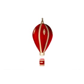 MONGOLFIERA APPENDIBILE DI COLORE ROSSO CM. 50x50x120h. MONGOLFIERA APPENDIBILE DI COLORE ROSSO CM. 50x50x120h.