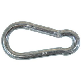 MOSCHETTONE DI SICUREZZA ACCIAIO INOX MM 40 MOSCHETTONE DI SICUREZZA ACCIAIO INOX MM 40