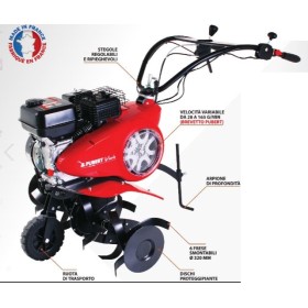 MOTOZAPPA PUBERT VARIO 40H C3 MOTORE A QUATTRO TEMPI HONDA GP160 FRESA CM. 85 HP. 5,5 MOTOZAPPA PUBERT VARIO 40H C3 MOTORE A QUATTRO TEMPI HONDA GP160 FRESA CM. 85 HP. 5,5