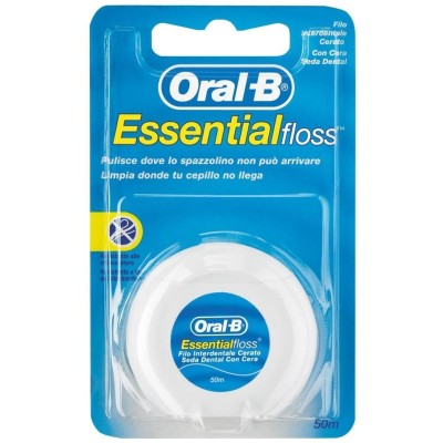 ORAL B ESSENTIAL FLOSS FILO INTERDENTALE CERATO MT. 50