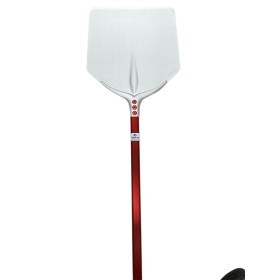 Pala Per pizza Cerutti mod.Tulip in alluminio anodizzato quadra cm. 33x33 con manico cm. 180 Pala Per pizza Cerutti mod.Tulip in alluminio anodizzato quadra cm. 33x33 con manico cm. 180
