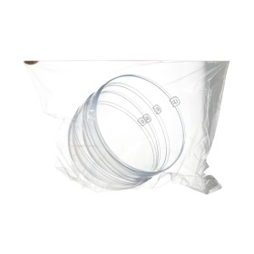 PALLINA SFERA TRASPARENTI PER ALBERO DI NATALE PZ. 2 CM. 8 PALLINA SFERA TRASPARENTI PER ALBERO DI NATALE PZ. 2 CM. 8