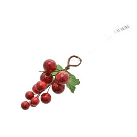 PICK PIGNA CON BACCHE PER DECORO NATALIZIO CM. 15 PICK PIGNA CON BACCHE PER DECORO NATALIZIO CM. 15