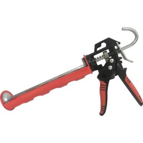 PISTOLA PER SILICONE SMART IN ALLUMINIO ACCIAIO VERNICIATO MANICO GRIP PISTOLA PER SILICONE SMART IN ALLUMINIO ACCIAIO VERNICIATO MANICO GRIP