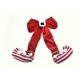 NATALUNA FIOCCO PUNTALE DECORATIVO PER ALBERO DI NATALE CM. 66x53x28